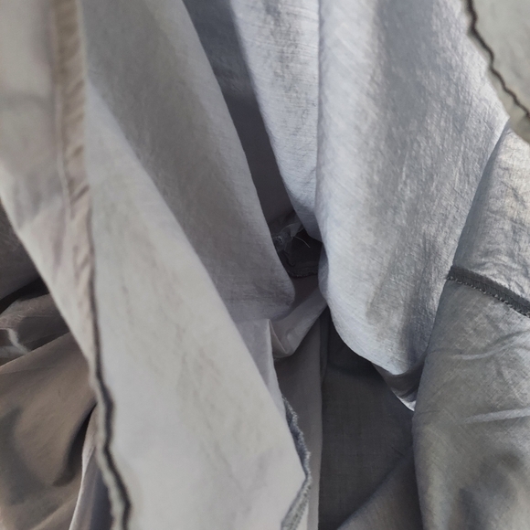 Who What Wear A-Line Shirt Dress Medium Sleeveless Lined Button Front Tie Back - Picture 14 of 16